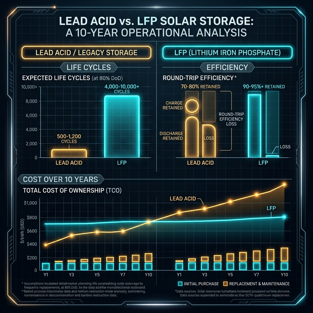 LFP vs Legacy Storage ROI Analysis