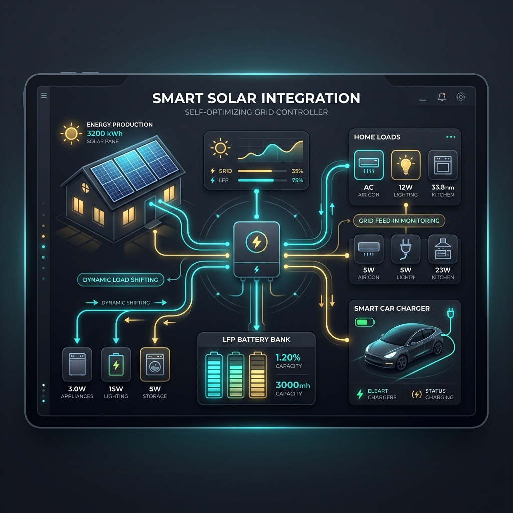 Smart Home Solar Automation Ecosystem
